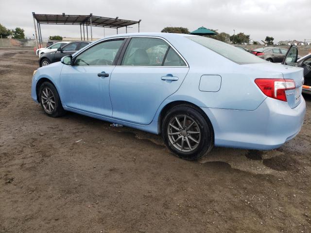 4T4BF1FK5CR245901 - 2012 TOYOTA CAMRY BASE BLUE photo 2