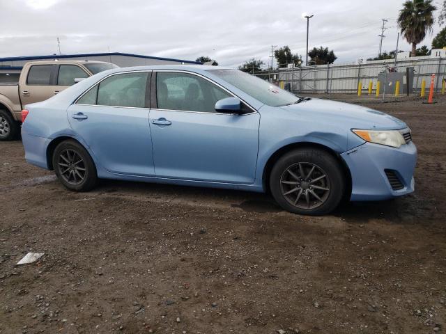 4T4BF1FK5CR245901 - 2012 TOYOTA CAMRY BASE BLUE photo 4