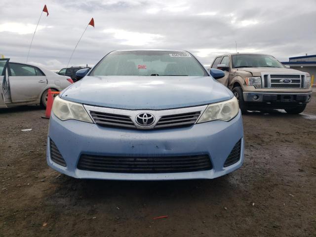 4T4BF1FK5CR245901 - 2012 TOYOTA CAMRY BASE BLUE photo 5