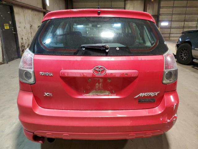 2T1KR32E66C614140 - 2006 TOYOTA COROLLA MA XR RED photo 6