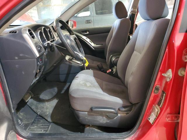 2T1KR32E66C614140 - 2006 TOYOTA COROLLA MA XR RED photo 7