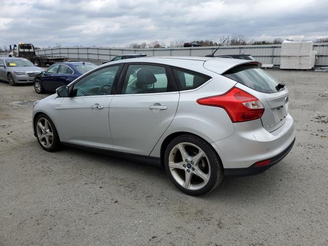 1FADP3N21DL379514 - 2013 FORD FOCUS TITANIUM SILVER photo 2