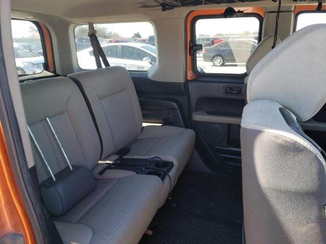 5J6YH18738L011372 - 2008 HONDA ELEMENT EX ORANGE photo 10