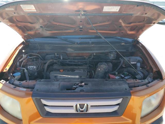 5J6YH18738L011372 - 2008 HONDA ELEMENT EX ORANGE photo 11