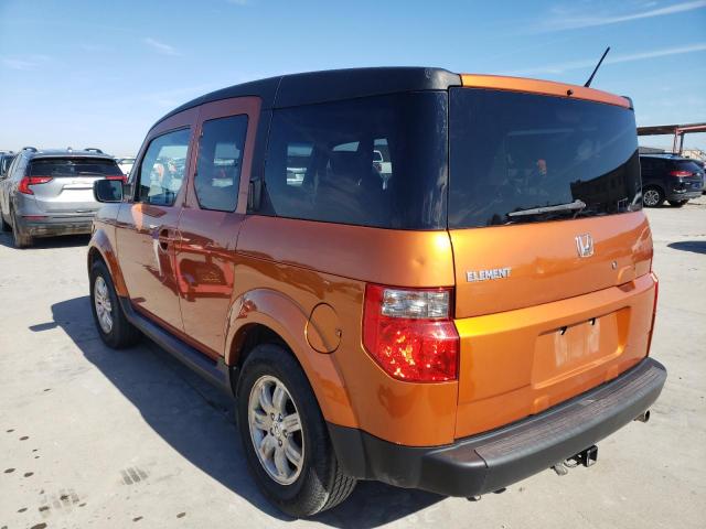 5J6YH18738L011372 - 2008 HONDA ELEMENT EX ORANGE photo 2