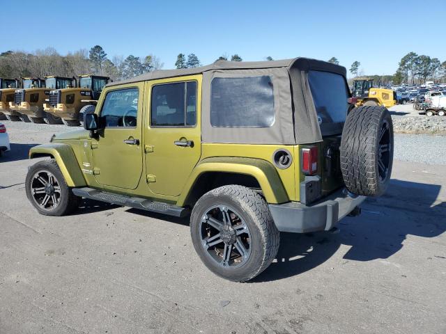 1J4BA5H12AL215809 - 2010 JEEP WRANGLER U SAHARA GREEN photo 2