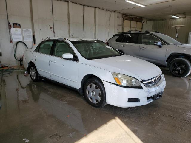 3HGCM56437G707433 - 2007 HONDA ACCORD LX WHITE photo 4