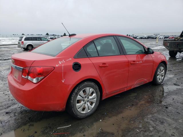 1G1PC5SG0G7114779 - 2016 CHEVROLET CRUZE LIMI LS RED photo 3