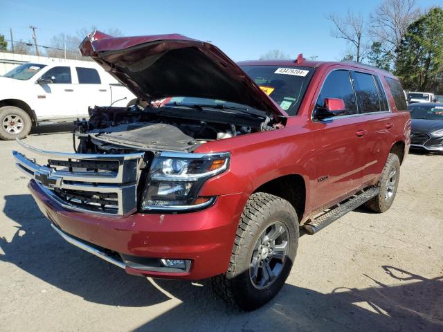 1GNSKBKC9HR254780 - 2017 CHEVROLET TAHOE K1500 LT RED photo 1