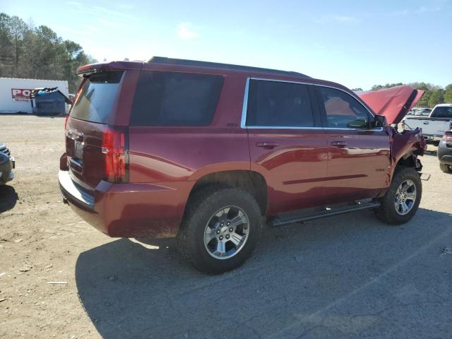 1GNSKBKC9HR254780 - 2017 CHEVROLET TAHOE K1500 LT RED photo 3