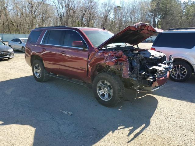 1GNSKBKC9HR254780 - 2017 CHEVROLET TAHOE K1500 LT RED photo 4