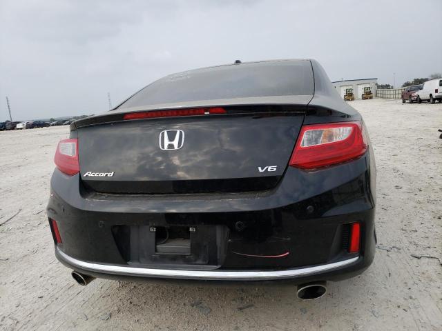 1HGCT2B84EA000346 - 2014 HONDA ACCORD EXL BLACK photo 6