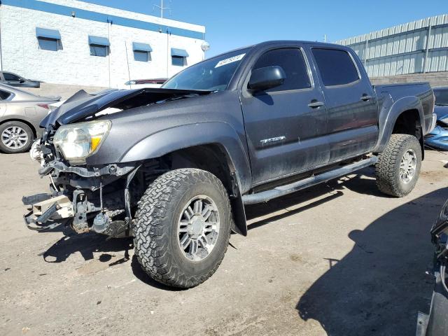 3TMLU4EN7DM103870 - 2013 TOYOTA TACOMA DOUBLE CAB GRAY photo 1