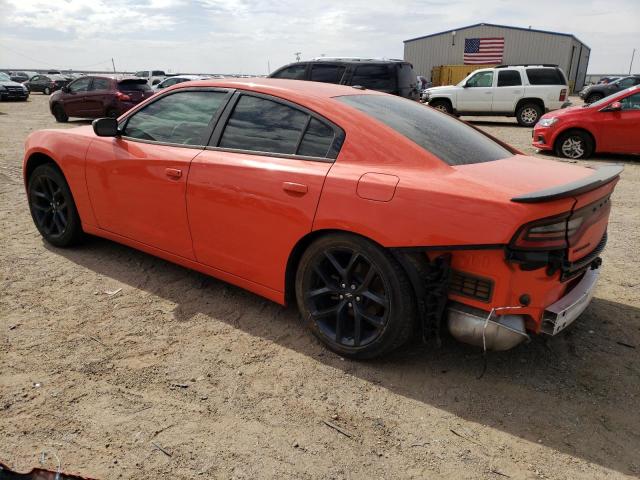 2C3CDXBG9NH122769 - 2022 DODGE CHARGER SXT ORANGE photo 2