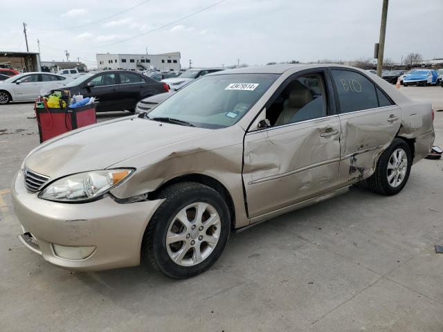 4T1BF32K35U611210 - 2005 TOYOTA CAMRY LE GOLD photo 1