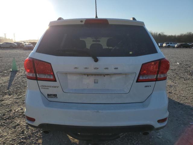 3C4PDDBGXGT135617 - 2016 DODGE JOURNEY SXT WHITE photo 6