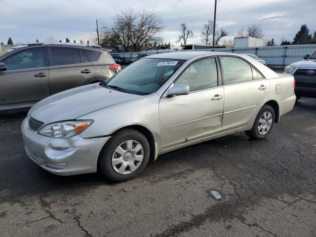 4T1BE32K43U118202 - 2003 TOYOTA CAMRY LE SILVER photo 1