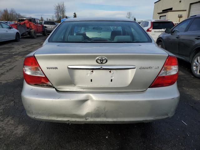 4T1BE32K43U118202 - 2003 TOYOTA CAMRY LE SILVER photo 6