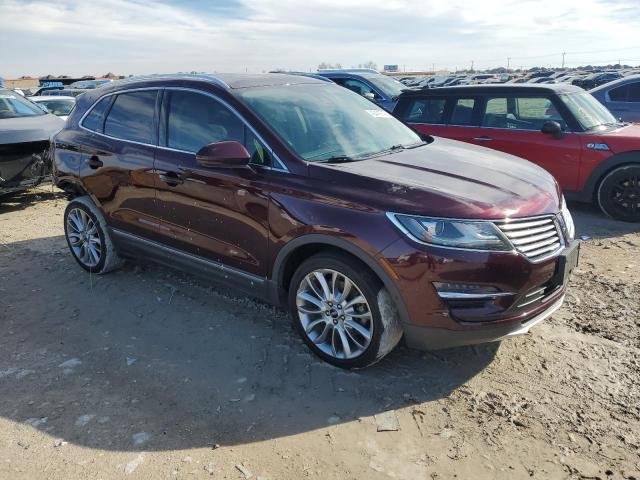 5LMCJ3C98HUL03837 - 2017 LINCOLN MKC RESERVE ბურგუნდია ფოტო 4
