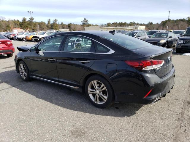 5NPE34AFXJH724015 - 2018 HYUNDAI SONATA SPO BLACK photo 2