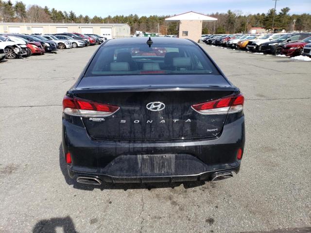 5NPE34AFXJH724015 - 2018 HYUNDAI SONATA SPO BLACK photo 6