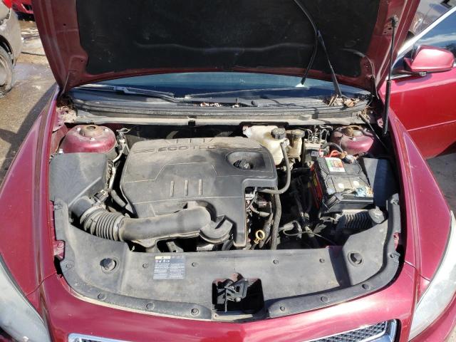 1G1ZC5E16BF340484 - 2011 CHEVROLET MALIBU 1LT RED photo 11
