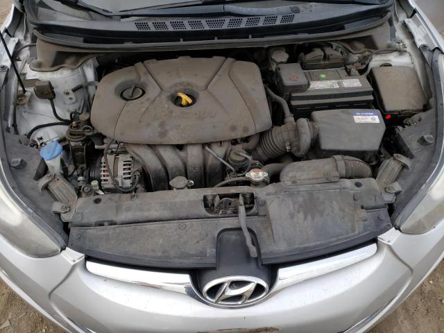 KMHDH4AEXFU264061 - 2015 HYUNDAI ELANTRA SE SILVER photo 11