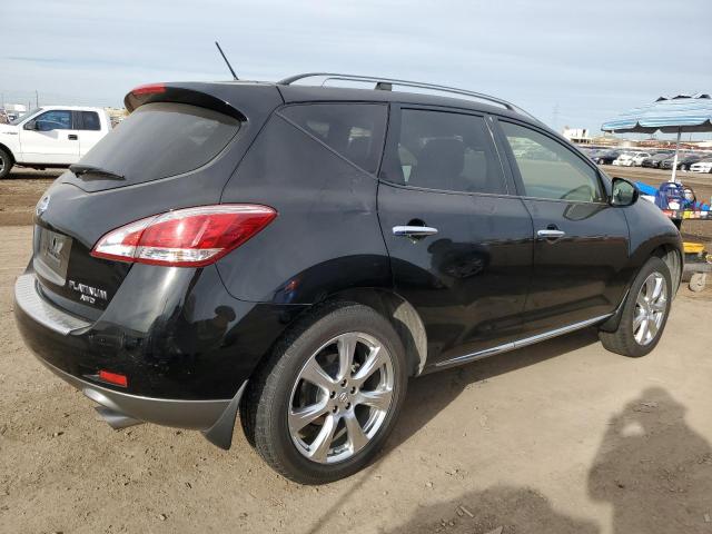 JN8AZ1MW1DW312754 - 2013 NISSAN MURANO S BLACK photo 3