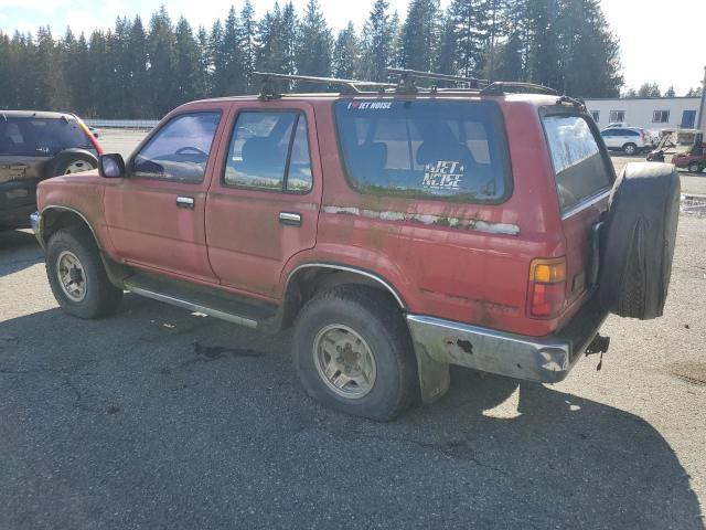 JT3VN39W0M0067711 - 1991 TOYOTA 4RUNNER VN39 SR5 RED photo 2