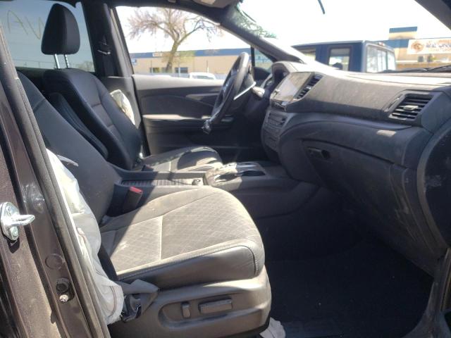 5FNYF8H52MB030706 - 2021 HONDA PASSPORT EXL Gris foto 5