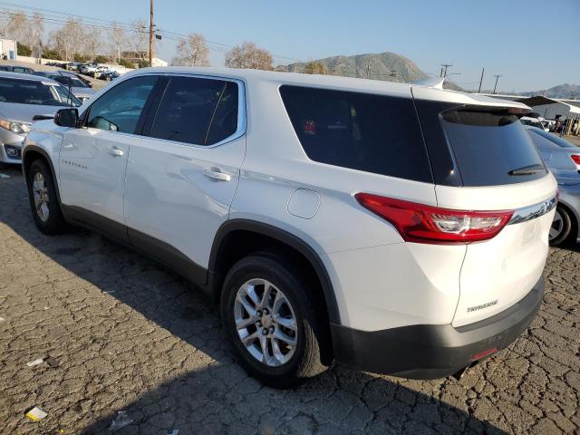 1GNERFKW9KJ316243 - 2019 CHEVROLET TRAVERSE LS WHITE photo 2