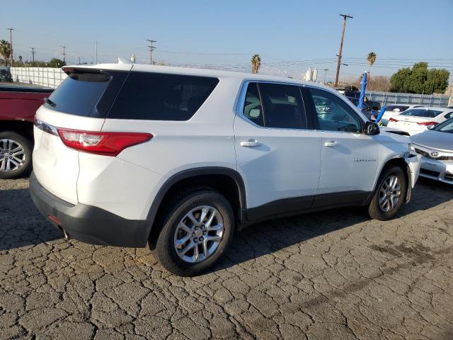 1GNERFKW9KJ316243 - 2019 CHEVROLET TRAVERSE LS WHITE photo 3