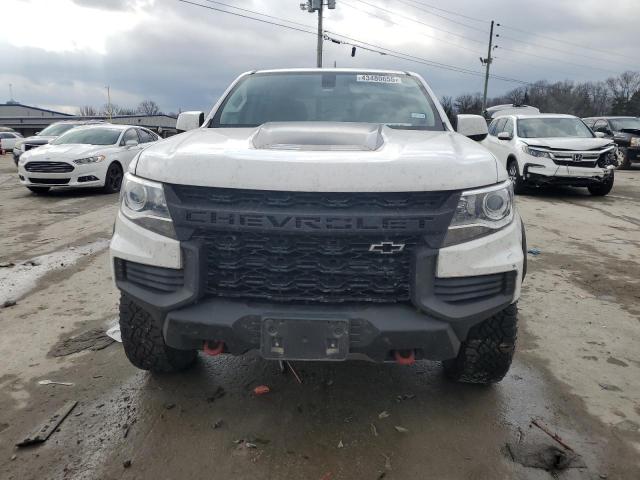 1GCGTEEN2N1186097 - 2022 CHEVROLET COLORADO ZR2 WHITE photo 5