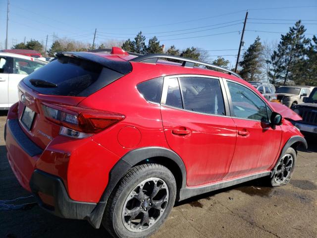 JF2GTAPCXM8260152 - 2021 SUBARU CROSSTREK PREMIUM RED photo 3