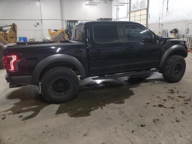 1FTFW1RG5HFC61616 - 2017 FORD F150 RAPTOR BLACK photo 3