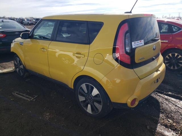 KNDJX3A5XF7207622 - 2015 KIA SOUL ! YELLOW photo 2