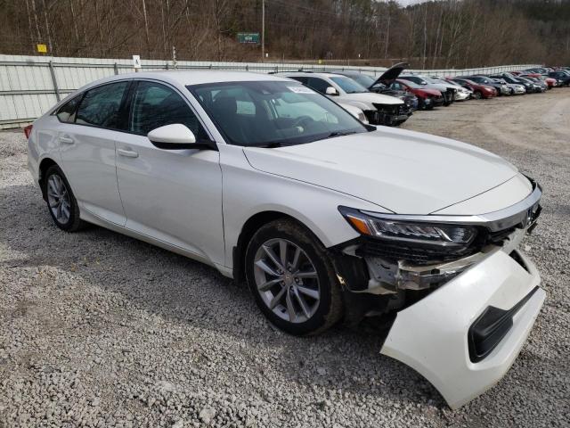 1HGCV1F18MA061506 - 2021 HONDA ACCORD LX WHITE photo 4