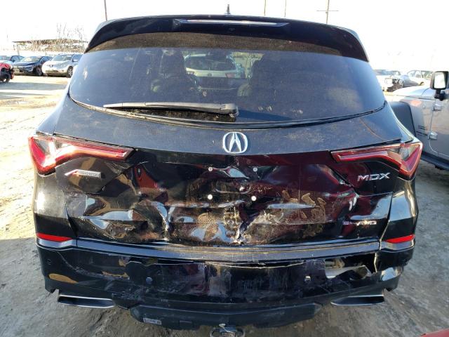 5J8YE1H08NL044396 - 2022 ACURA MDX A-SPEC BLACK photo 6