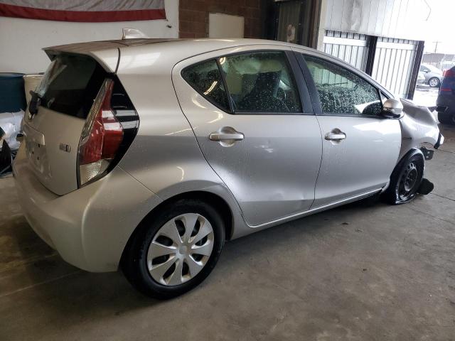 JTDKDTB32G1129464 - 2016 TOYOTA PRIUS C SILVER photo 3