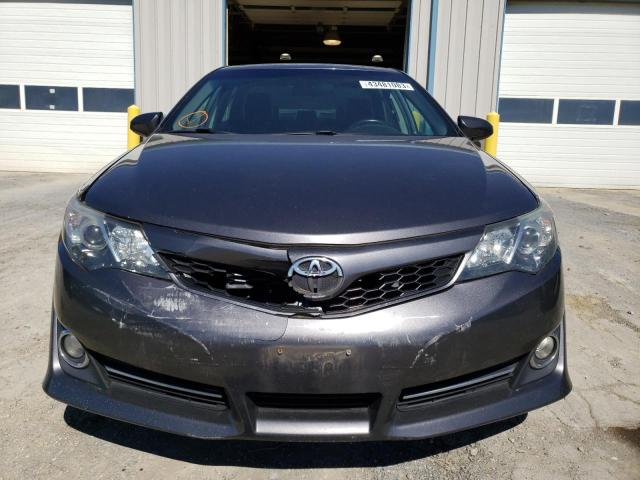 4T1BF1FK7EU377295 - 2014 TOYOTA CAMRY L GRAY photo 5