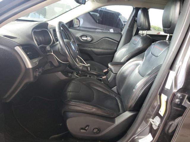 1C4PJMBS4EW317107 - 2014 JEEP CHEROKEE TRAILHAWK GRAY photo 7