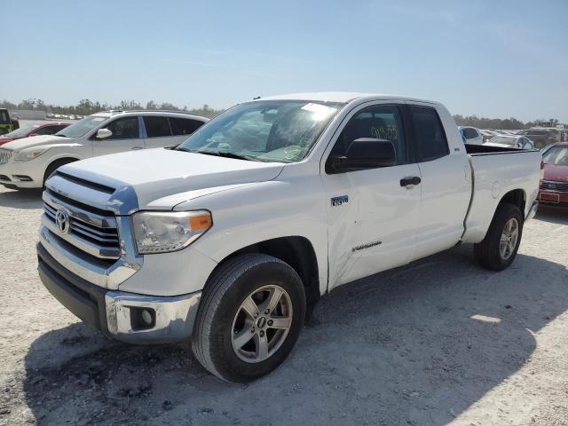 5TFRW5F11GX209638 - 2016 TOYOTA TUNDRA DOUBLE CAB SR/SR5 WHITE photo 1