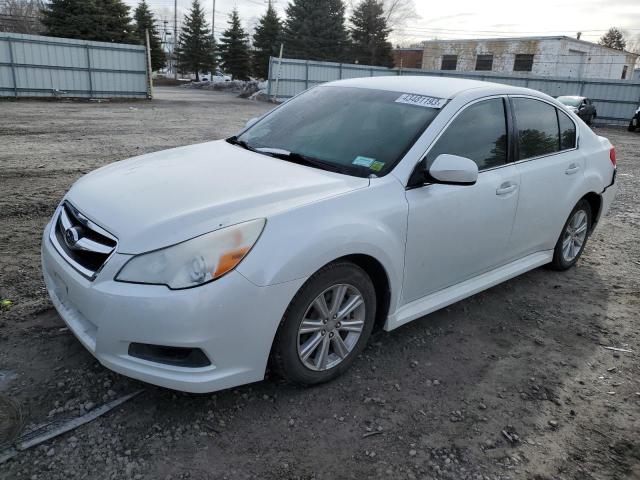 4S3BMBC67C3026932 - 2012 SUBARU LEGACY 2.5I PREMIUM WHITE photo 1