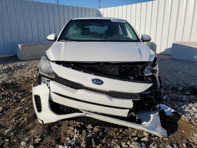 3KPA25AD8LE276676 - 2020 KIA RIO LX WHITE photo 5