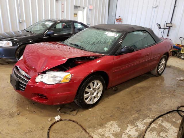 1C3EL75R96N241746 - 2006 CHRYSLER SEBRING GTC RED photo 1