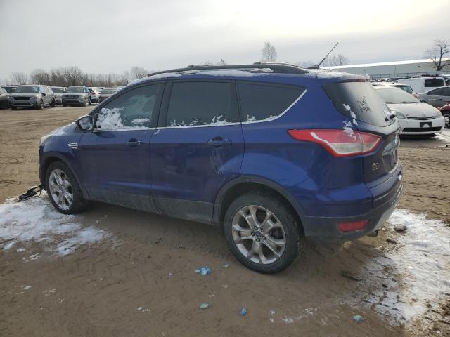 1FMCU9H92DUA05817 - 2013 FORD ESCAPE SEL BLUE photo 2