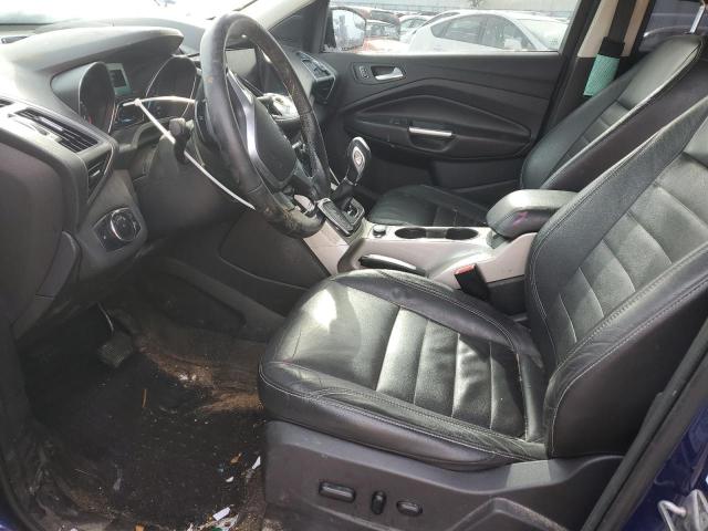 1FMCU9H92DUA05817 - 2013 FORD ESCAPE SEL BLUE photo 7