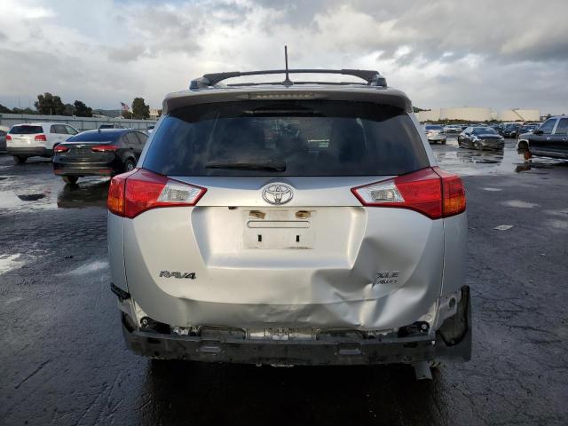 2T3RFREV2EW162763 - 2014 TOYOTA RAV4 XLE SILVER photo 6