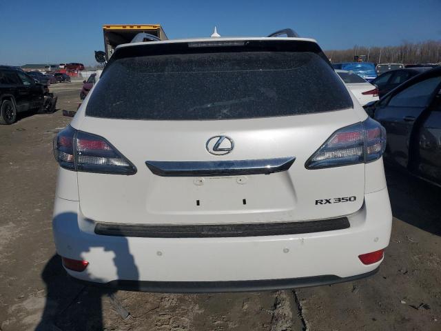 2T2BK1BAXCC142893 - 2012 LEXUS RX 350 WHITE photo 6