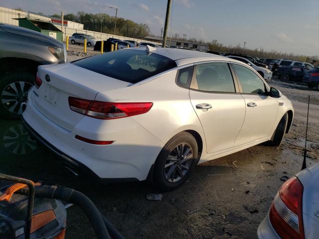 5XXGT4L36KG351127 - 2019 KIA OPTIMA LX WHITE photo 3